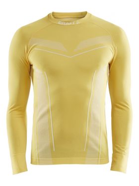 Pro Control Seamless Jersey M Sweden Yellow