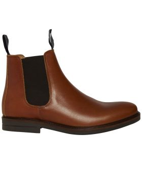 Chelsea Leather Boots Brun