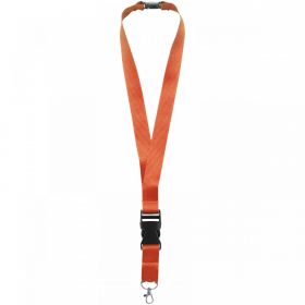 Yogi nyckelband med avtagbart spänne Orange