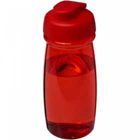 H2O Active® Pulse 600 ml sportflaska med uppfällbart lock Röd