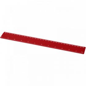 Renzo 30 cm plastlinjal Röd
