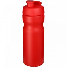 Baseline® Plus 650 ml sportflaska med uppfällbart lock Röd