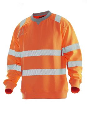 5123 Sweatshirt Varsel orange