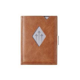 EXENTRI Multi plånbok i läder RFID-säker sand
