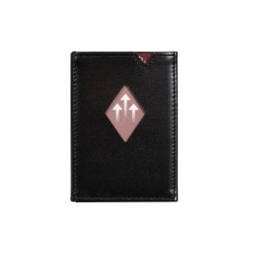 EXENTRI Mini plånbok/korthållare i läder RFID black