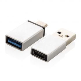 USB A och USB C adapter-set