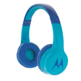 Motorola JR 300 trådlösa säkerhetshörlurar barn blå