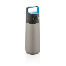 Hydrate läckagesäker låsbar vakuumflaska grå, blå