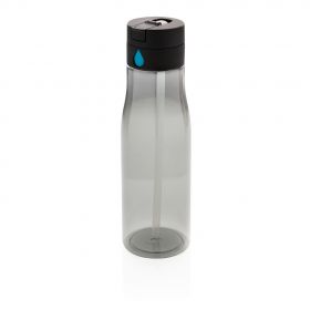 Aqua flaska med drickpip, för mätning av vätskebalansen