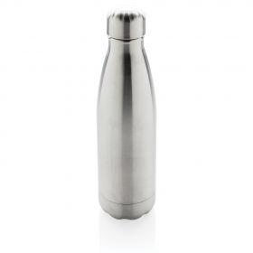 Vakuumisolerad flaska i stainless steel silver