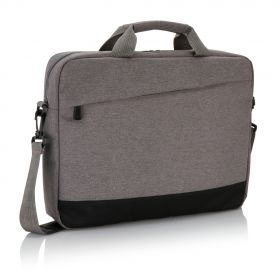 Trend 15” laptopväska grå, svart