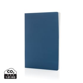 A5 Impact softcover stenpapper anteckningsbok Blå