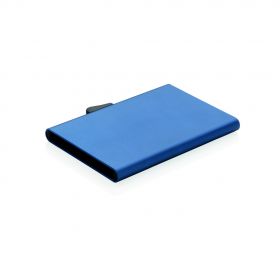 C-secure RFID korthållare i aluminium blå
