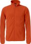 Basic Micro Fleece Jacket Orange
