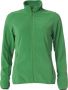 Basic Micro Fleece Jacket Ladies Grön