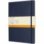 Moleskine Classic XL av anteckningsbok med mjukt omslag – linjerad Safir