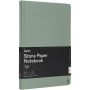 Karst® A5 anteckningsbok med hårda pärmar Ljunggrön