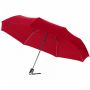 Alex 21,5 "hopfällbart automatisk paraply Röd