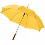 Lisa 23" automatiskt paraply med trähandtag Gul