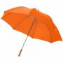 Karl 30" golfparaply med trähandtag Orange