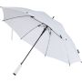 Niel 23-tums paraply med automatisk öppning i återvunnen PET Vit