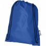 Oriole RPET ryggsäck med dragsko 5L Kungsblå