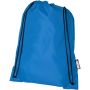Oriole RPET ryggsäck med dragsko 5L Blå