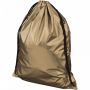 Oriole glänsande ryggsäck med dragsko 5L Guldgul