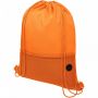 Oriole ryggsäck med dragsko och nät 5L Orange