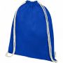Orissa 100 g/m² GOTS ryggsäck med dragsnöre i ekologisk bomull 5L Blå