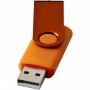 Rotate-metallic USB 2 GB Orange