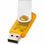 Rotate-translucent USB 2 GB Orange