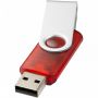 Rotate-translucent USB 4 GB Röd