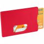 RFID kreditkorthållare Röd
