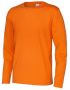 T-shirt Long Sleeve Man Orange