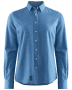 W's Dover Denim Shirt Tailored Blå