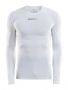 Pro Control Compression Long Sleeve White