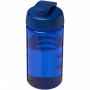 H2O Active® Bop 500 ml sportflaska med uppfällbart lock Blå