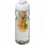 H2O Active® Base Tritan™ 650 ml flaska med uppfällbart lock och fruktkolv Transparent