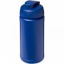 Baseline® Plus 500 ml sportflaska med uppfällbart lock Blå