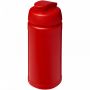 Baseline® Plus 500 ml sportflaska med uppfällbart lock Röd