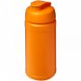 Baseline® Plus 500 ml sportflaska med uppfällbart lock Orange