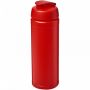 Baseline® Plus 750 ml sportflaska med uppfällbart lock Röd