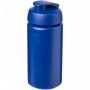 Baseline® Plus grip 500 ml sportflaska med uppfällbart lock Blå