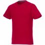 Jade kortärmad GRS återvunnen t-shirt män  Röd