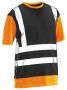 5126 T-shirt Varsel svart/orange