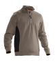 5401 Sweatshirt 1/2-zip khaki/svart