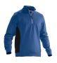 5401 Sweatshirt 1/2-zip blå/svart