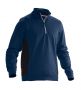 5401 Sweatshirt 1/2-zip marin/svart