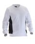 5402 Sweatshirt vit/svart